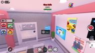 Use the Anchor button to stick to a surface (Image via Roblox)